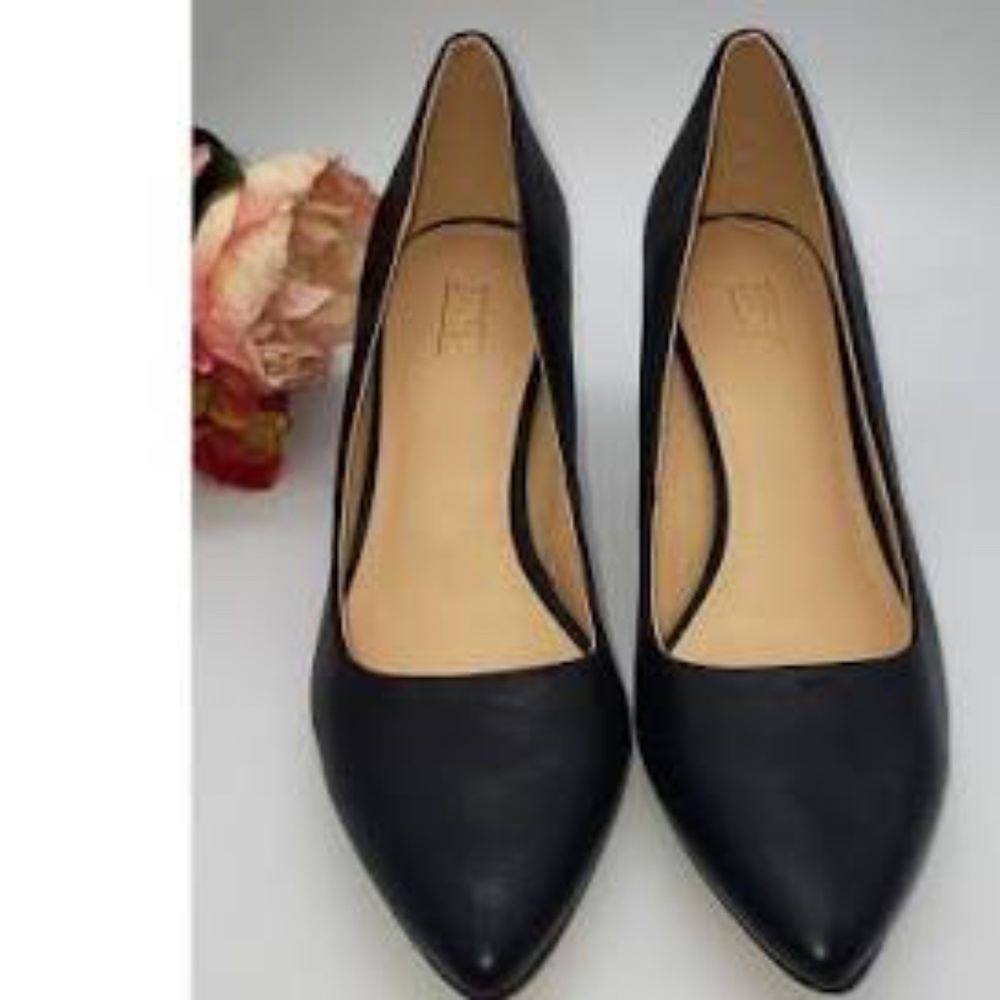 Black Suede Womens Heels